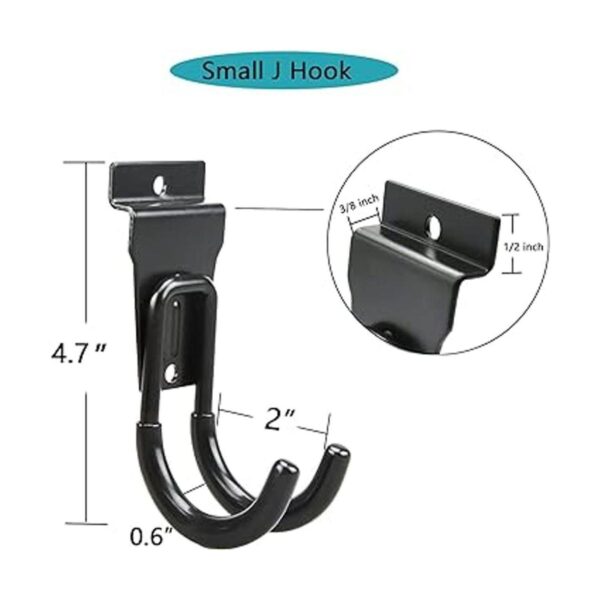 ATOOLA Ganchos Slatwall para garaje accesorios de