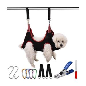 ATODJCX Hamaca de aseo para perros y mascotas bolsa de