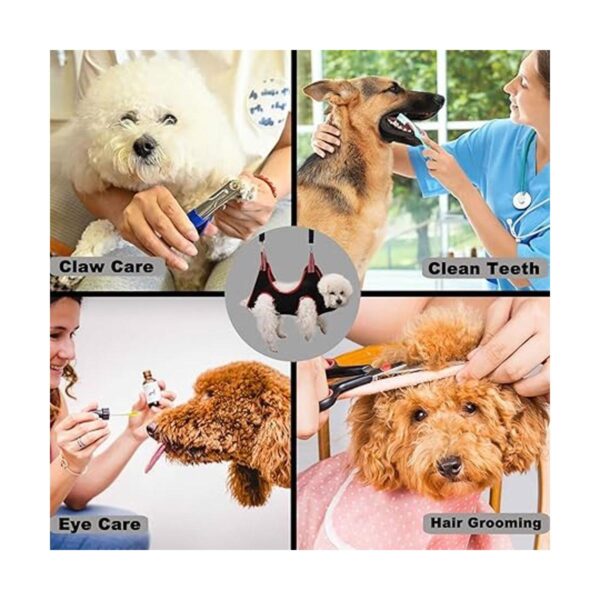 ATODJCX Hamaca de aseo para perros y mascotas bolsa de