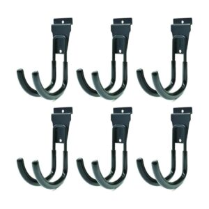 ATOOLA Slatwall Ganchos negros para pared ganchos y