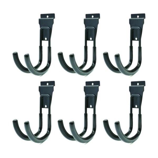 ATOOLA Slatwall Ganchos negros para pared ganchos y