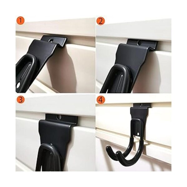 ATOOLA Ganchos Slatwall para garaje accesorios de