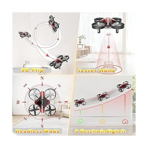 ATOYX Mini dron para niños y principiantes portátil de_2