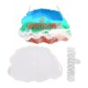 ATYUSVIC Letts Resin Welcome Front Door Sign Molde de_1