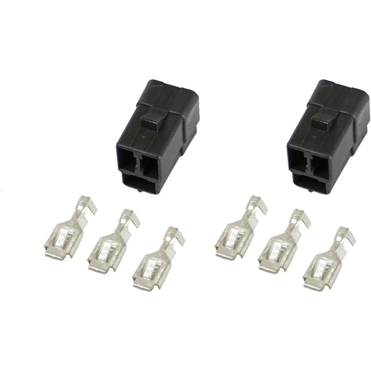AUTO METER Conector de cableado de 3 terminales 3298 para