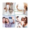 Abalorio para teléfono celular 4 unidades correa de