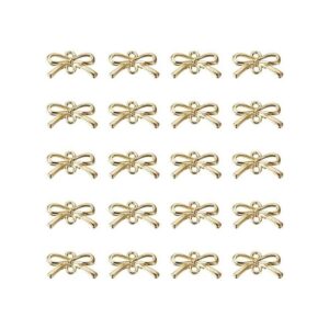 Abalorios de eslabones de conector dorado Metal_1