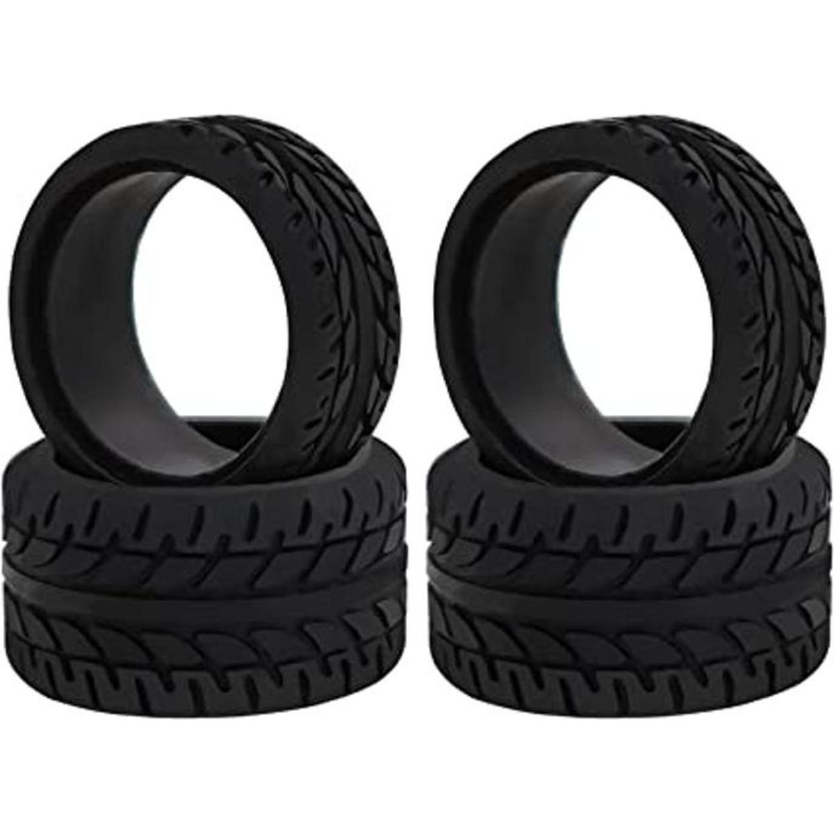 Abendor 4 neumáticos de coche de 128 Rc Drift 2N2W