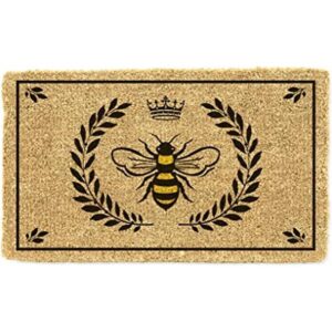 Abbott Felpudo de fibra de coco abeja material natural_1