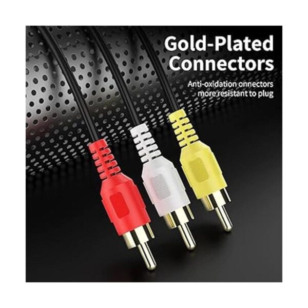 Abireiv Cable RCA de audio y video cable AV compuesto de_2