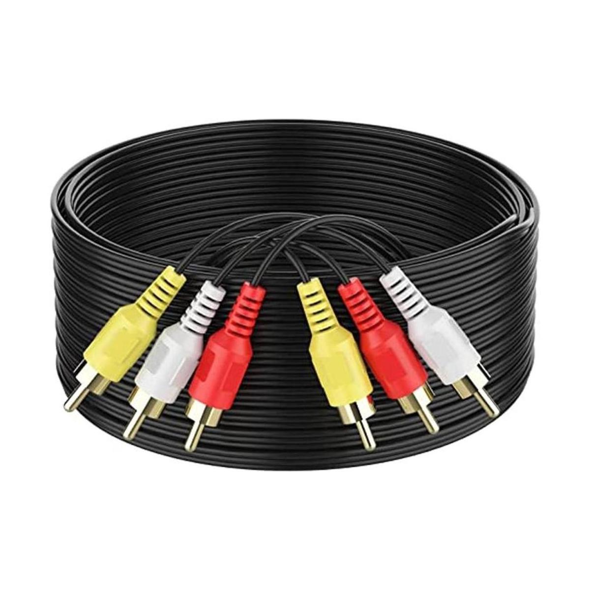 Abireiv Cable RCA de audio y video cable AV compuesto de