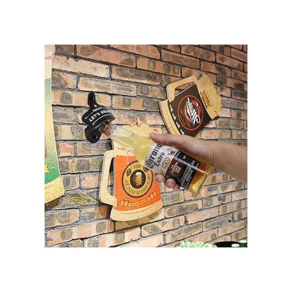 Abrebotellas montado en la pared divertido abrebotellas_5