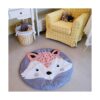 Abreeze Tapete de tipi gris para niños tapete de juego_5