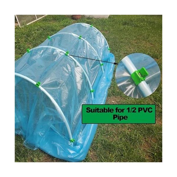 Abrazaderas de invernadero para tubería de PVC de 12
