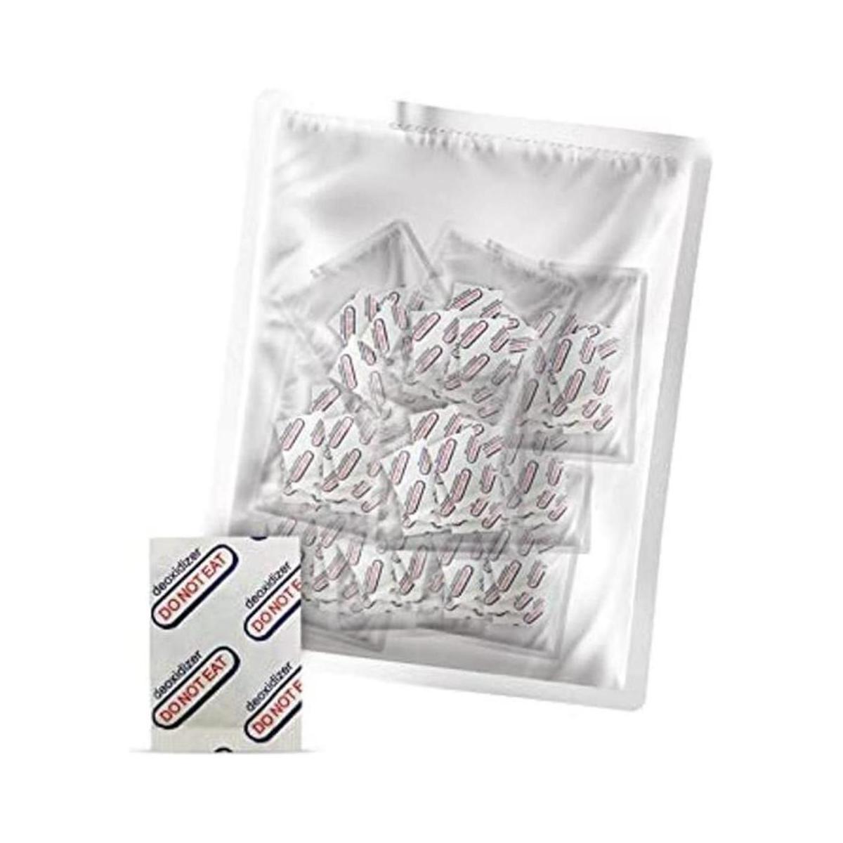 Absorbentes de oxígeno de 300 cc 100 paquetes 10