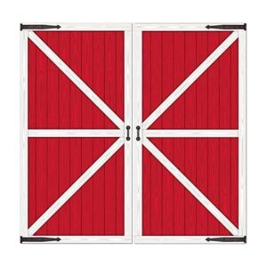 Accesorio de fiestas en forma de puerta de granero talla_1