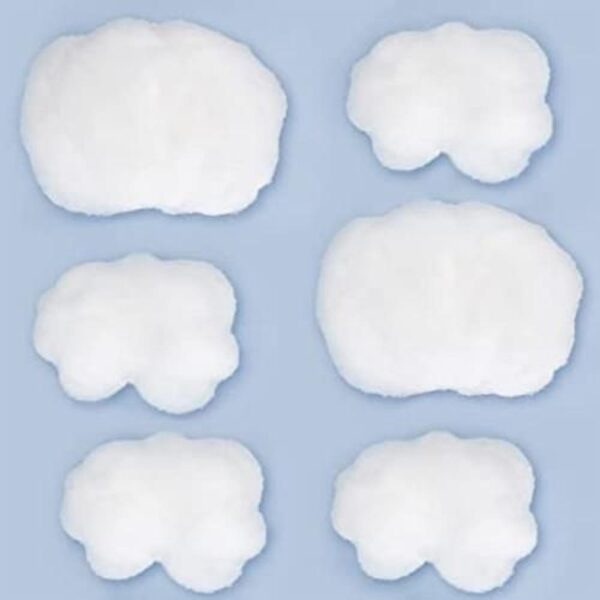 Accesorios artificiales de nube 3D decoraciones colgantes_1
