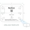 Accesorio para proyector de montaje en techo universal_5