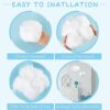 Accesorios artificiales de nube 3D decoraciones colgantes_3