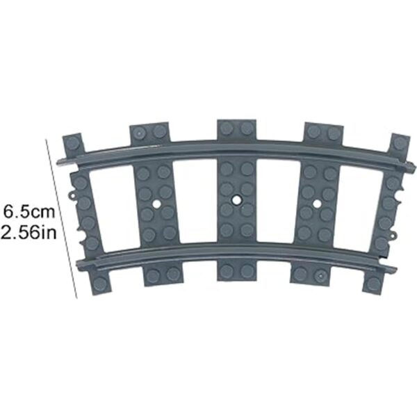Accesorios curvados del ferrocarril de la ciudad de la_3