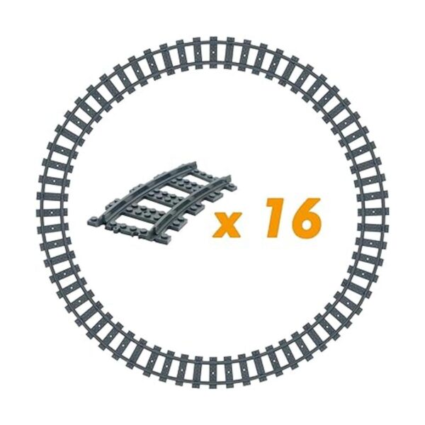 Accesorios curvados del ferrocarril de la ciudad de la_2