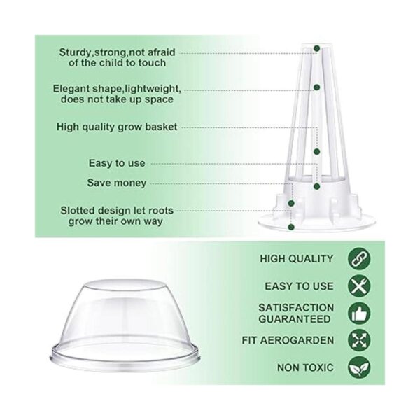 Accesorios de jardín hidropónico Kit de cápsulas de