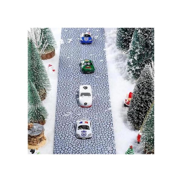 Accesorios de pueblo de Navidad decoración de camino de