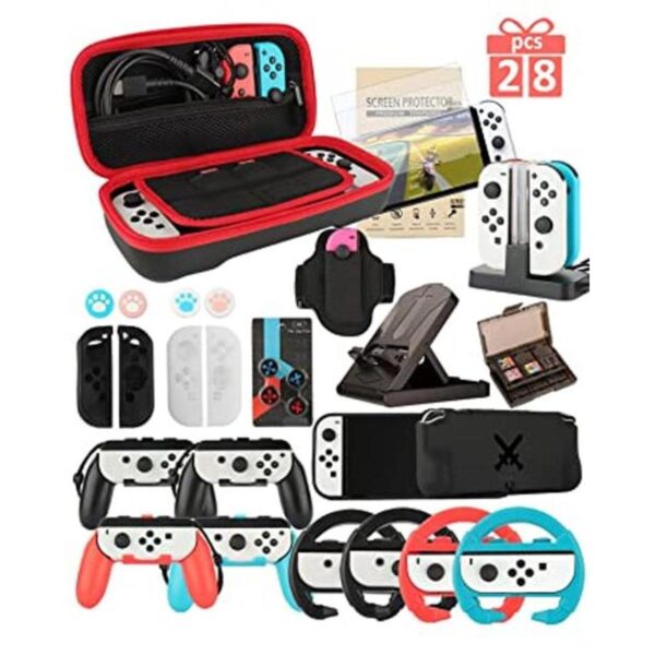 Accesorios para Nintendo Switch OLED Arisll Family Bundle_1