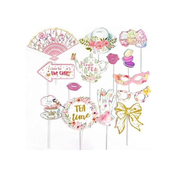 Accesorios para el té fiesta fotos botellas accesorios