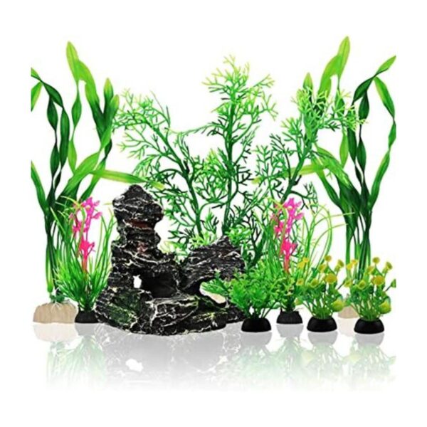 Accesorios para peceras de acuario decoración de plantas