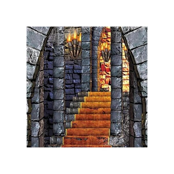 Accesorios para fiesta para escalera ventanas y antorcha