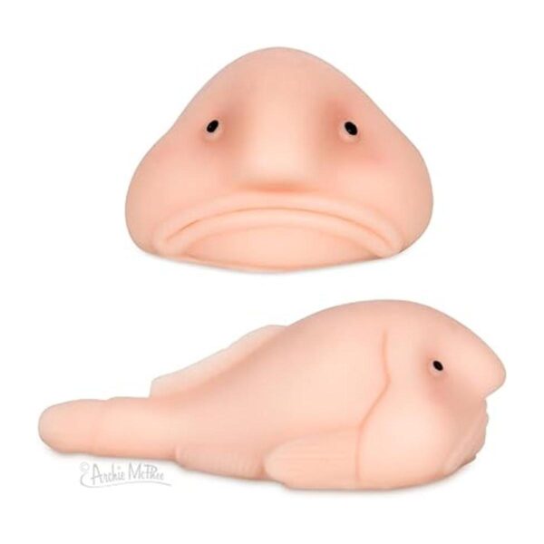 Accoutrements Sunny The Blobfish Novelty Toy Squishy Toy_3