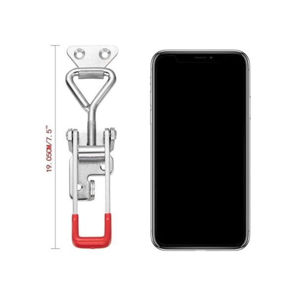 Accessbuy 4003 2 cerrojos de acero con traba clip de_2