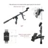 AccessoryBasics Music Boom soporte para micrófono y_3