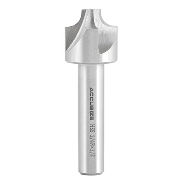 Accusize Industrial Tools HSS Molino de extremo de