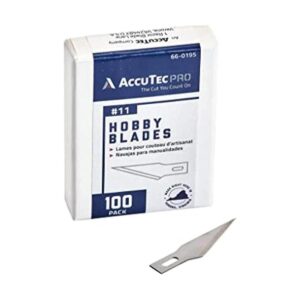 AccuTec Pro Hobby Blades 11 Recambio estándar 100_1