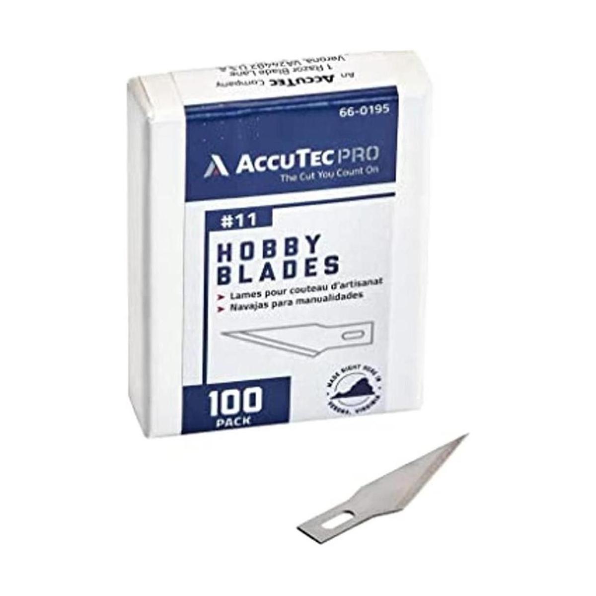 AccuTec Pro Hobby Blades 11 Recambio estándar 100