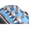 Accusize 10110008 HSS juego de fresas universales