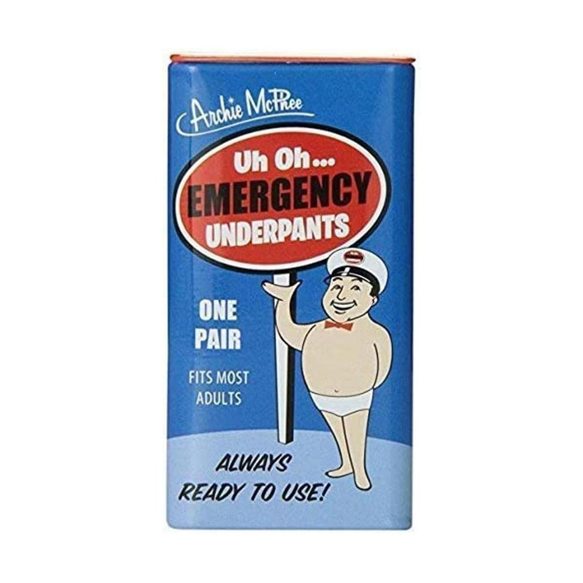 Accoutrements calzoncillos de emergencia
