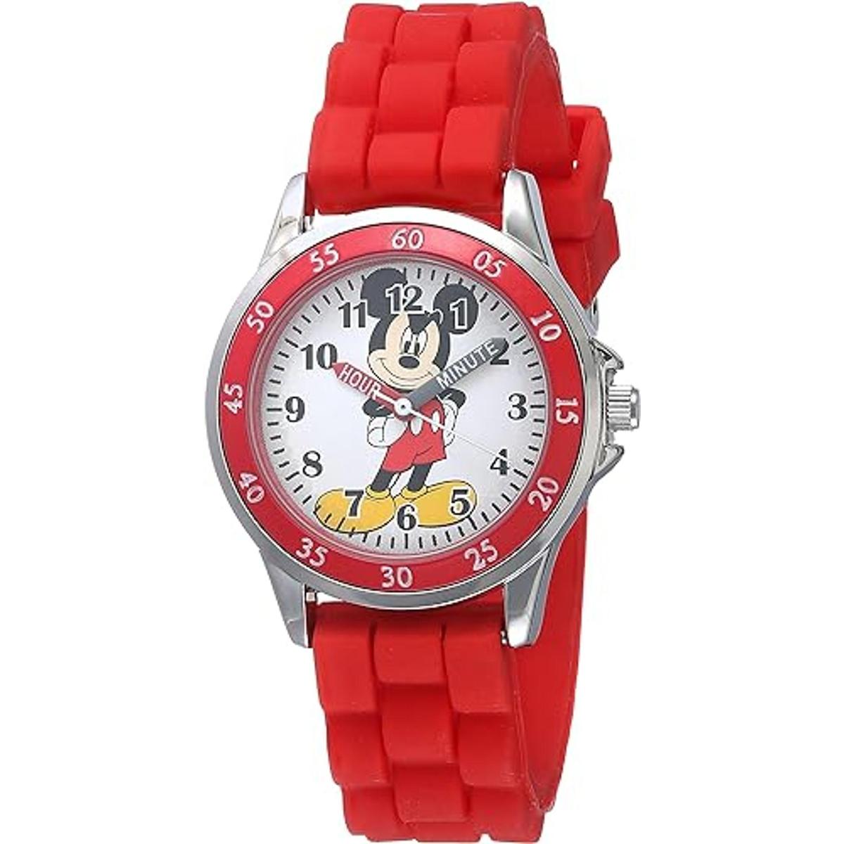 Accutime Kids Disney Mickey Mouse Minnie Mouse Analog