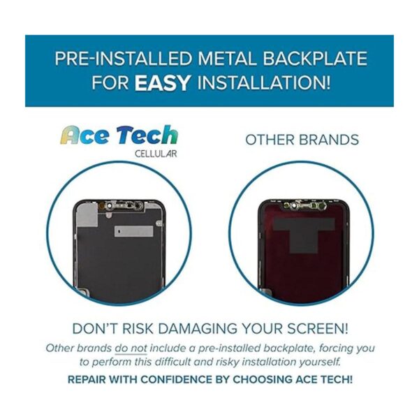 Ace Tech Cellular Compatible con iPhone XR Pantalla LCD_4