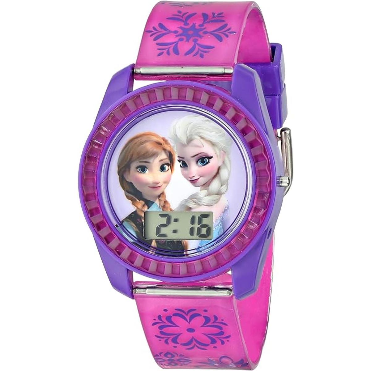 Accutime Kids Disney Frozen Digital LCD Quartz Wrist Watch