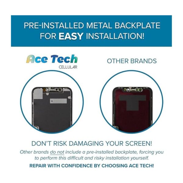 Ace Tech Cellular Reemplazo de pantalla LCD para iPhone XR_3
