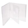 AcePlus Estuche doble transparente para CD 10 unidades_1