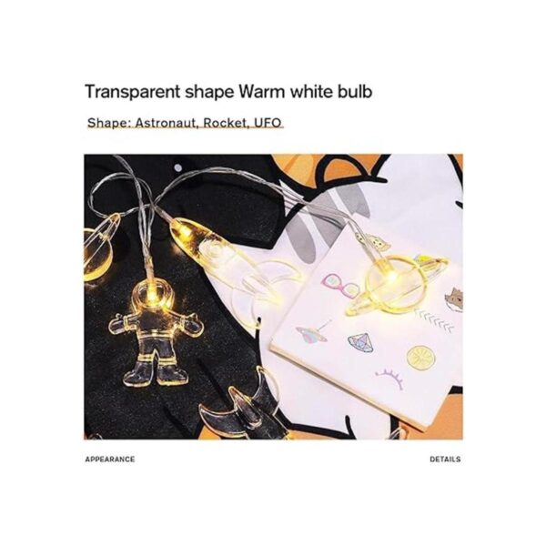 AceList Cadena de luces LED para habitación infantil_6