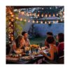 AceList Cadena de 30 luces rojas para dormitorio patio_2