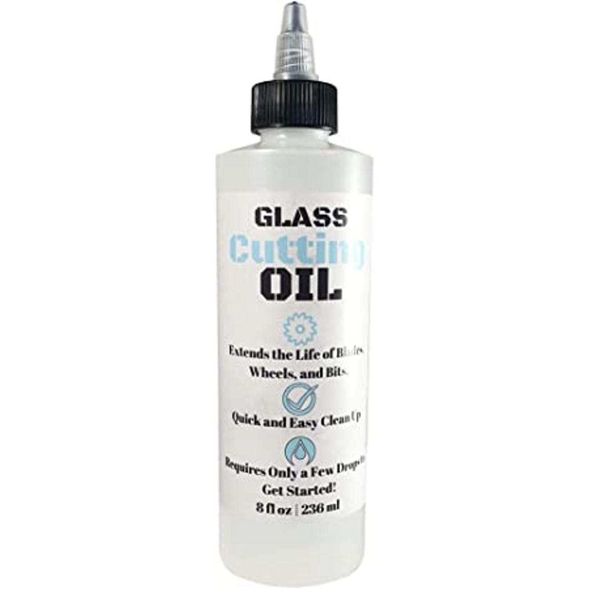 Aceite de corte de vidrio premium 8 onzas especialmente