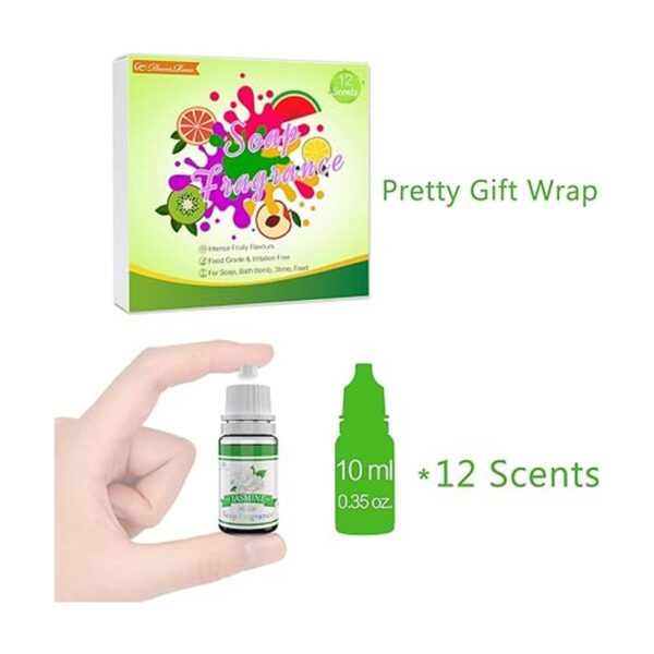 Aceite aromático de jabón Juego de 12 aromas de jabón