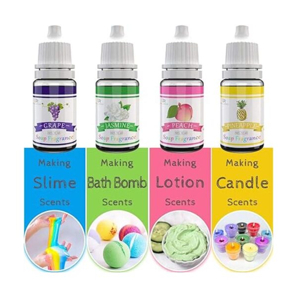 Aceite aromático de jabón Juego de 12 aromas de jabón