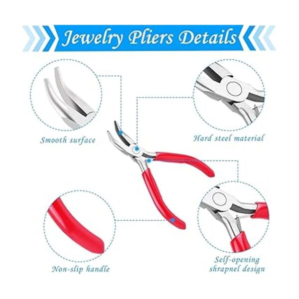 Acejoz Alicates de joyería kit de 6 herramientas para